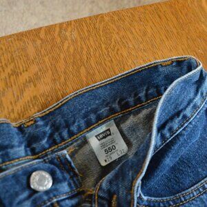 Levi's 550 relaxed fit, straight leg 29x32